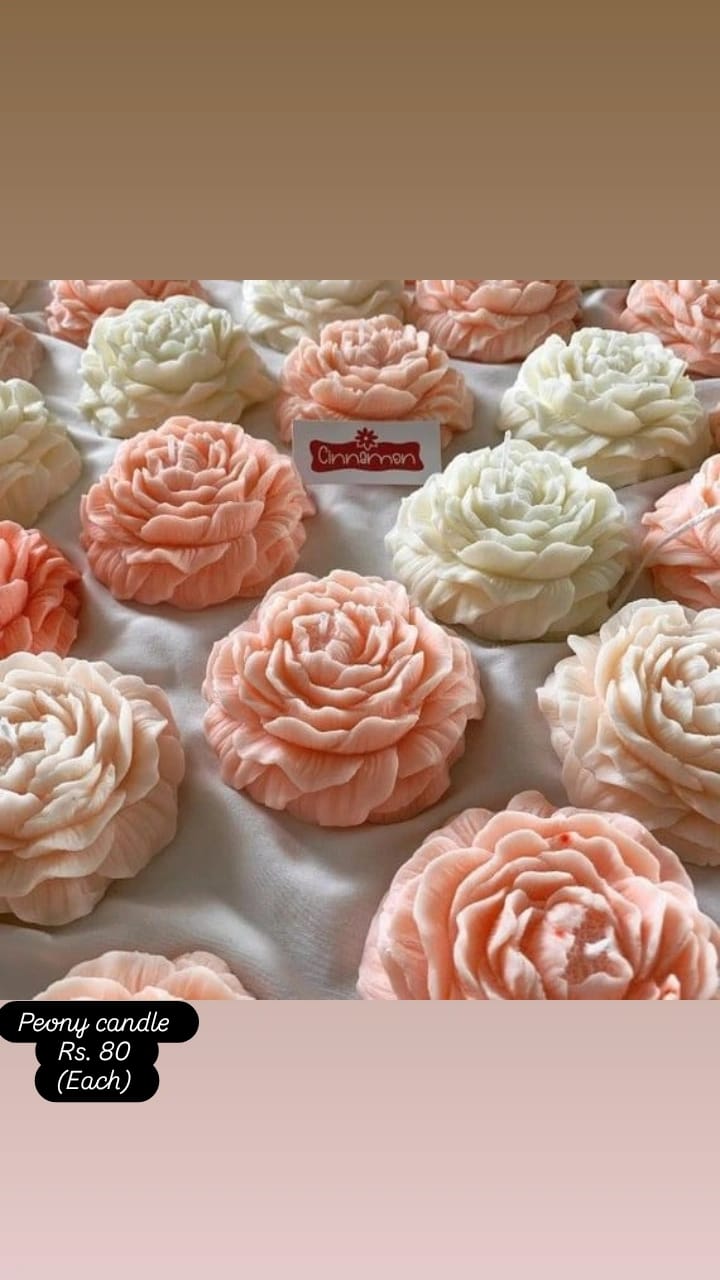 Peony Candle